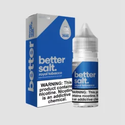 Better Salt Royal Tobacco 30ml E-Juice - Smooth Nic Salt Vape