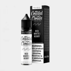 Coastal Clouds Red White Berry Bom Pop Smooth 60ml E-Juice