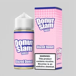Donut Slam Glazed Donut 100ml E-Juice - Sugary Clouds