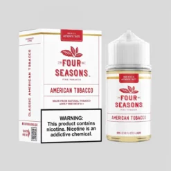 Four Seasons American Tobacco 60ml E-Juice - Authentic Vape