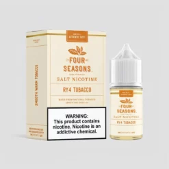 Four Seasons RY4 Tobacco Salt E-Juice - Smooth 50/50 Vape