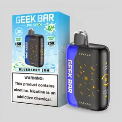 Geek Bar Pulse X 25000 Puffs Disposable Vape with 3D Curved Screen