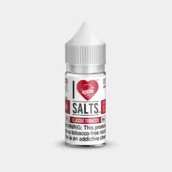 I Love Salts Classic Tobacco Smooth Nic Salt E-Juice
