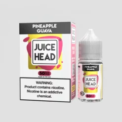 Juice Head Pineapple Guava Salts - Exotic Nicotine Salt 30ml