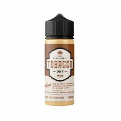 King's Crest DRY Tobacco: Smooth Vanilla Custard E-Juice
