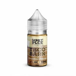MRKTPLCE TBCO Barn Colombian Tobacco Salt Nic 30ml E-Juice