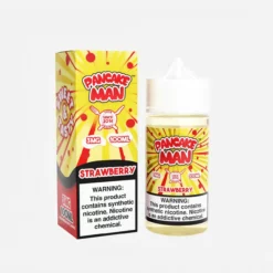 Pancake Man Strawberry 100ml E-Juice – Premium Vape