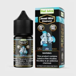 Pod Juice Jewel Mint Diamond Nic Salt Refreshing Mint 30ml