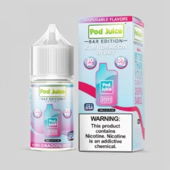 Pod Juice PJ5000 Kiwi Dragon Berry Nic Salt - Smooth 30ml