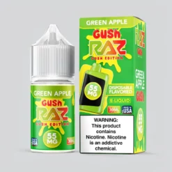 Pod Juice x RAZ Salt Green Apple Gush T-Free Nic Salt 30ml