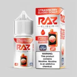 Pod Juice x RAZ Salt - Strawberry Glazed Donut Nic Salt 30ml