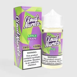 Cloud Nurdz Grape Apple Tart & Juicy Freebase E-Juice 100ml