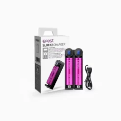 Efest SLIM K2 2-Bay 18650 LED Charger