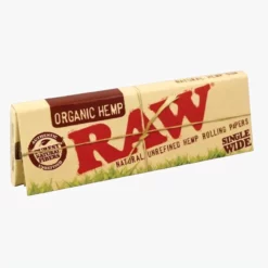 Raw Single Wide Organic Hemp Papers - Ultra Thin
