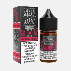 SadBoy Creamy Strawberry Cheesecake Salt E-Juice 30ml