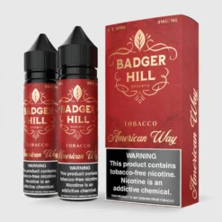 Badger Hill Reserve American Way Tobacco 120ml E-Juice