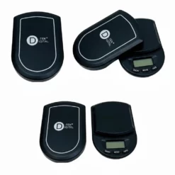 D-TEK Pocket Digital Scale 100g/200g 0.01g Black