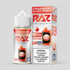 Pod Juice x RAZ Strawberry Glazed Donut Tobacco-Free Ejuice