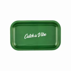 Vibes Catch A Vibe Premium Rolling Tray with Raised Edges