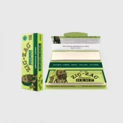 Zig Zag Ultra-Thin Organic Hemp 1-1/4 Leaves+Tips 50ct