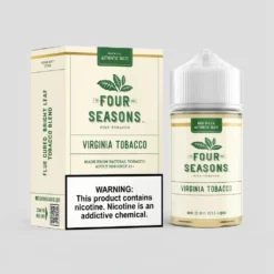 Four Seasons Virginia Tobacco 60ml Freebase Vape Juice