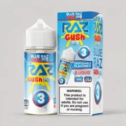 Pod Juice X Raz Blue Razz Gush Ice Nixodine 70/30 E-Liquid